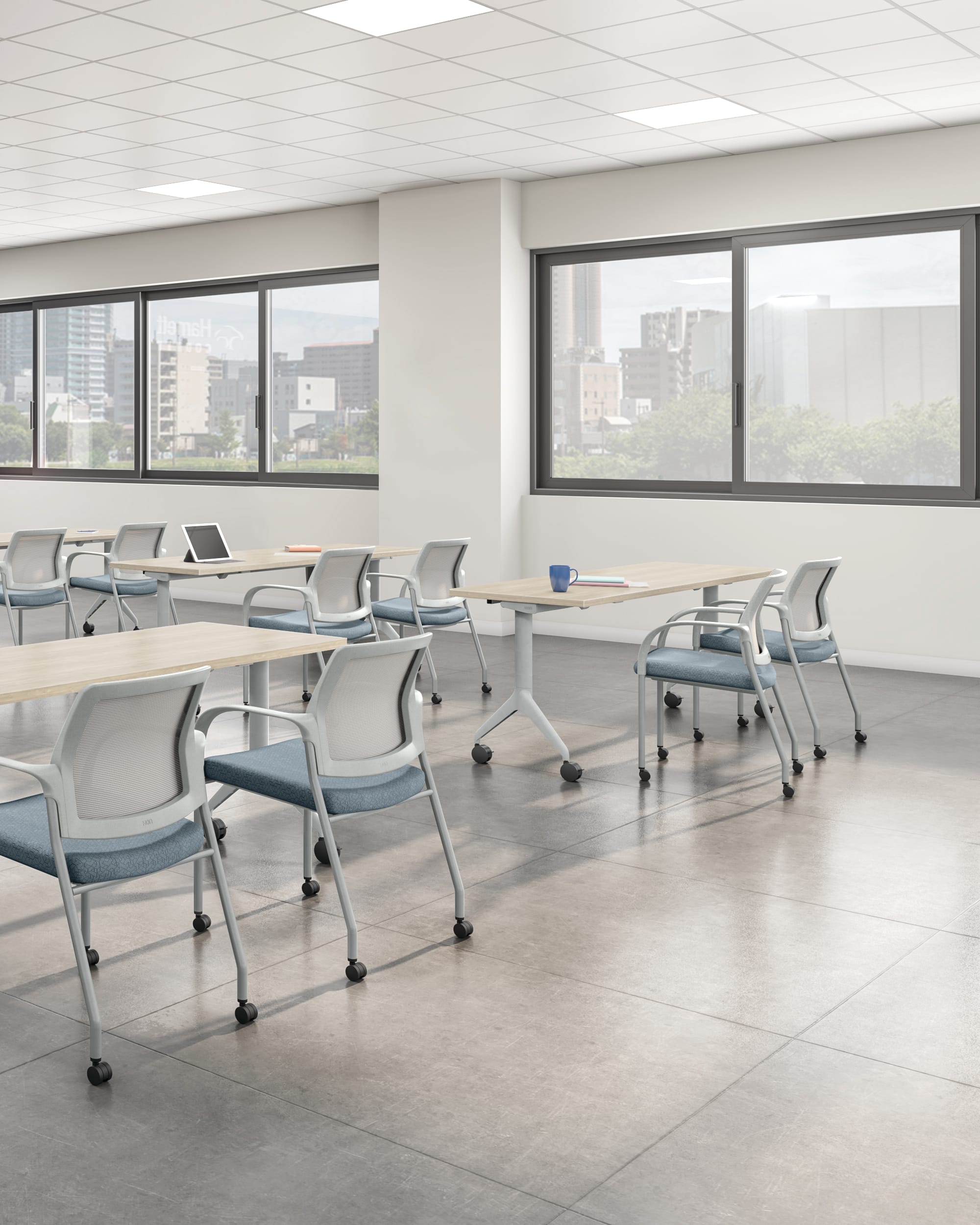 Motivate Tables and Ignition Seating.