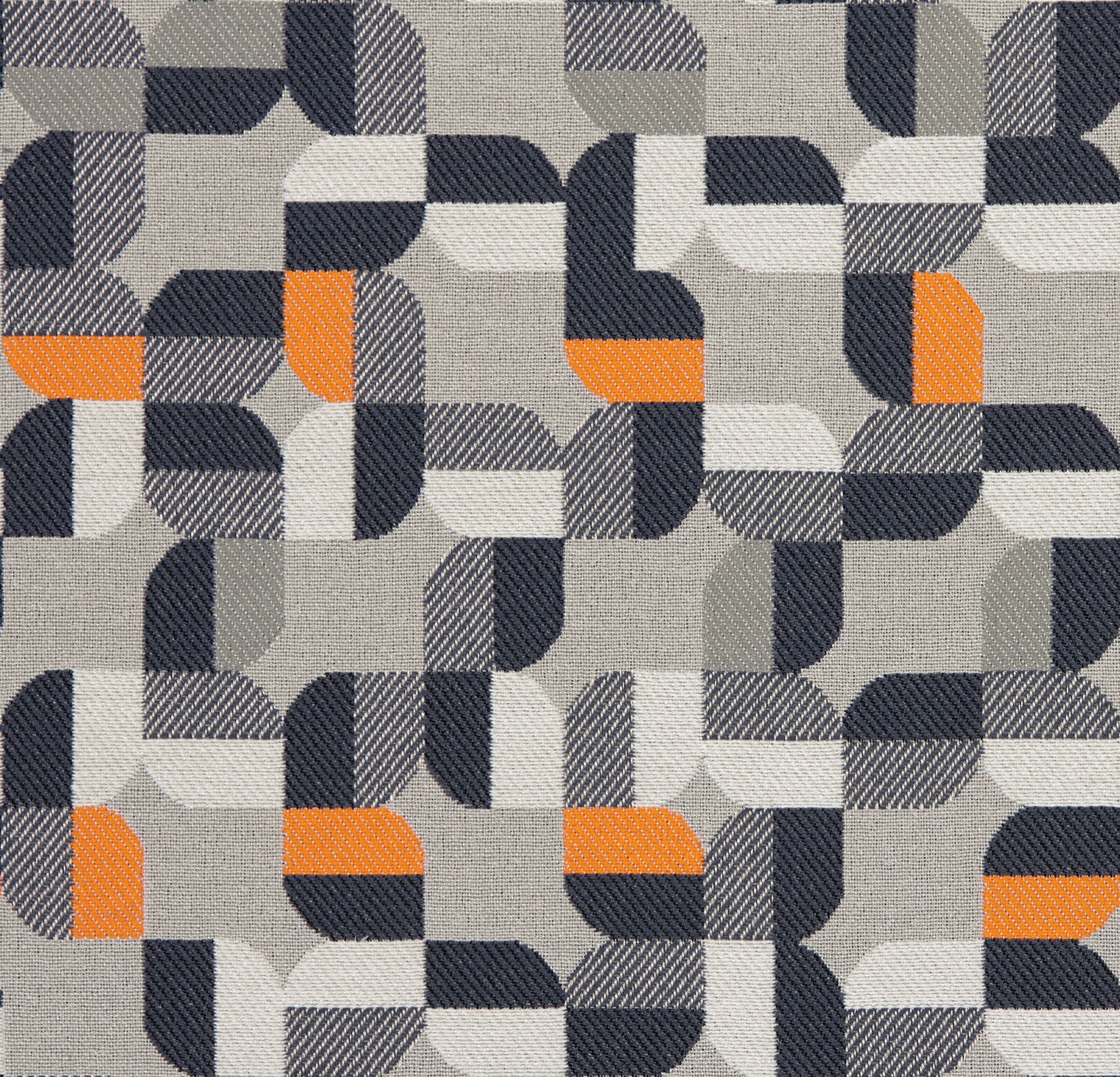 Orange/Navy