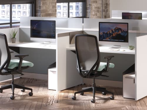 Nucleus Seating with Gallery Panels and Fuse Storage