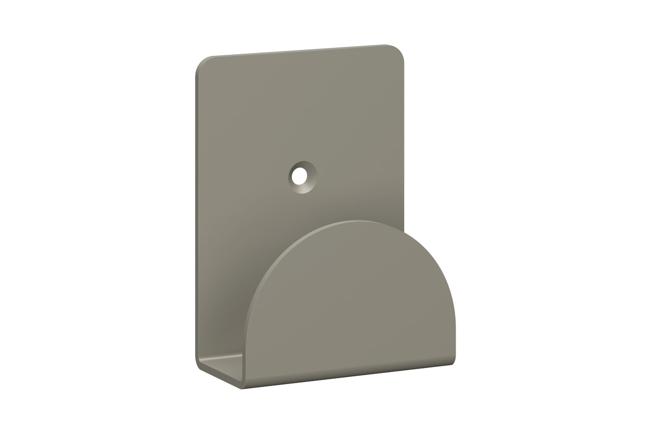 Gallery Panel Face-Mounted Coat/Bag Hook