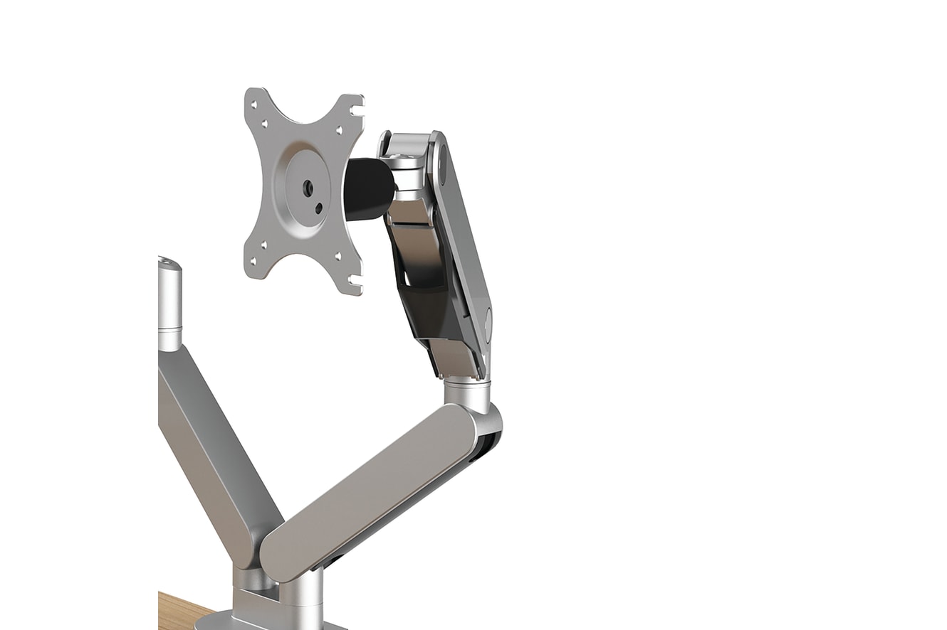 Dual Monitor Arms with two USB ports