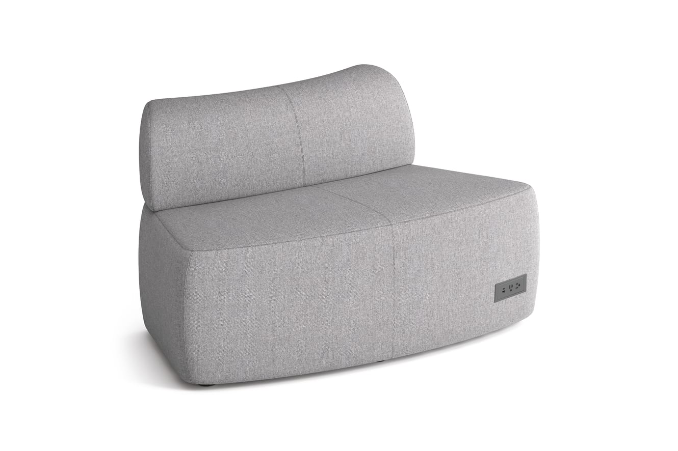 SoCo Outside Curve Seat with Back and Power