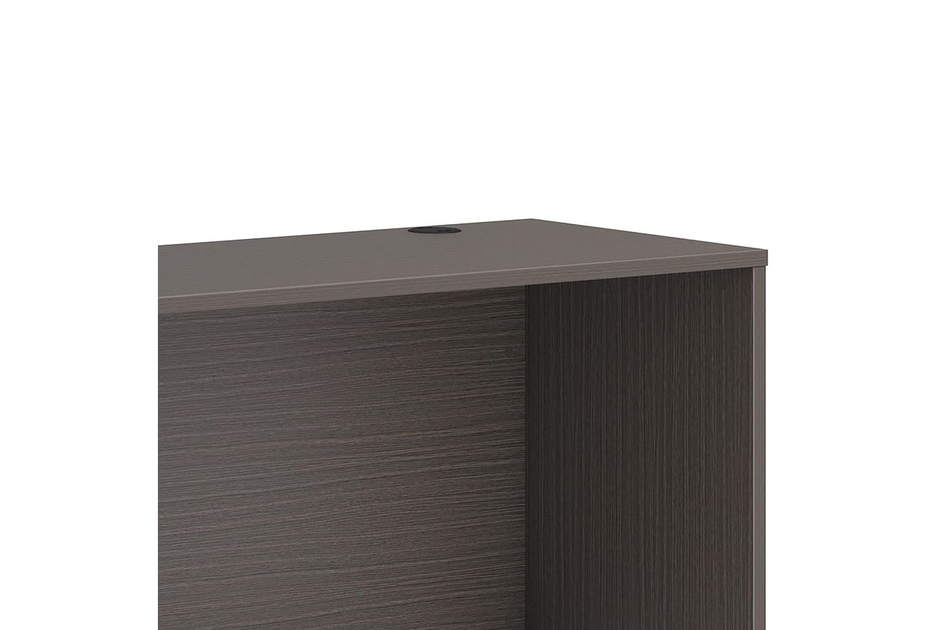 Mod credenza shell in Slate Teak