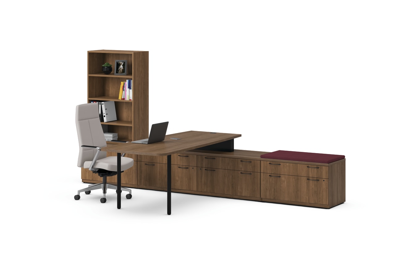 Concinnity Desking with Cofi Setaing.