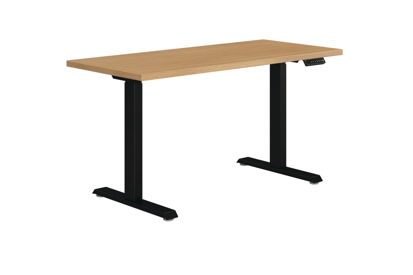 Coordinate Height Adjustable Base with Coze Worksurface