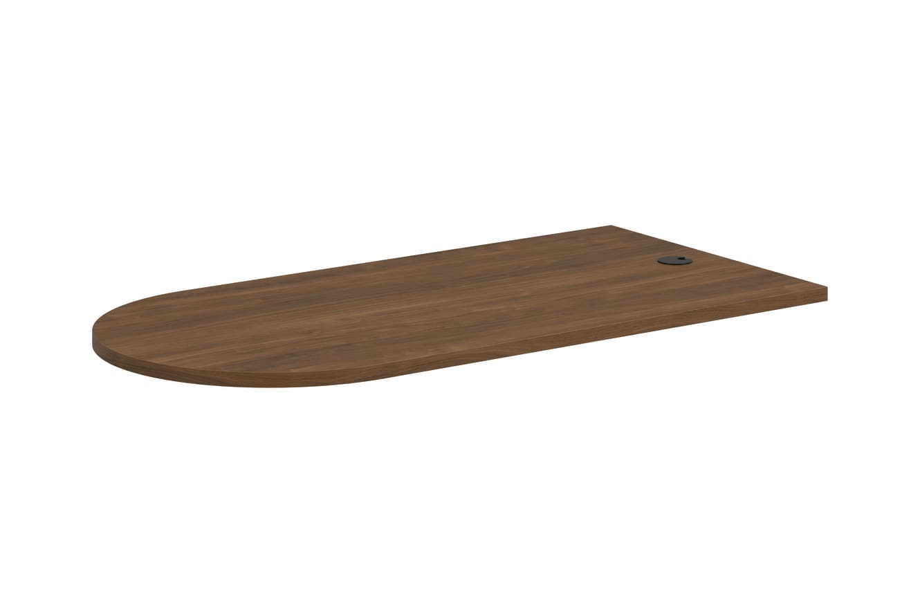 Peninsula worksurface