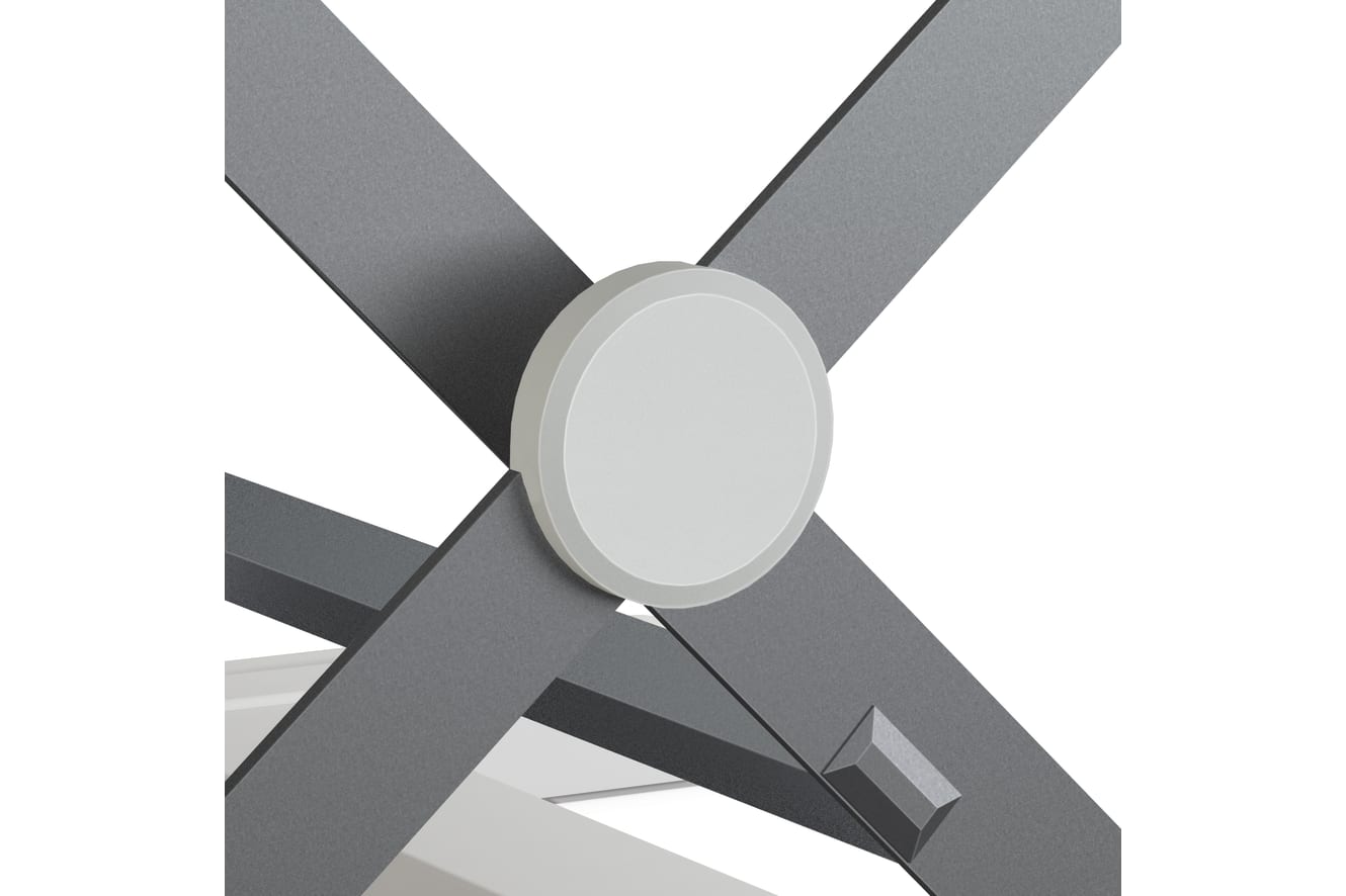 Coordinate desktop riser legs
