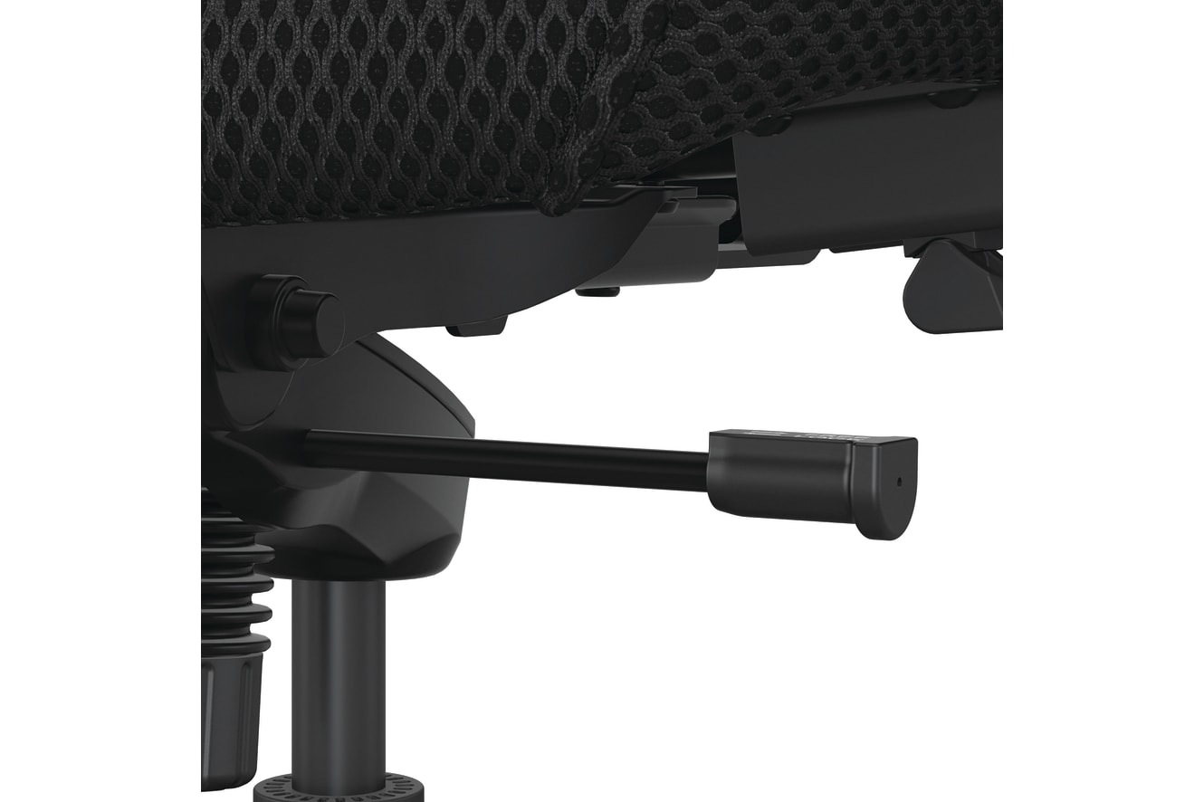 Wave chair control lever