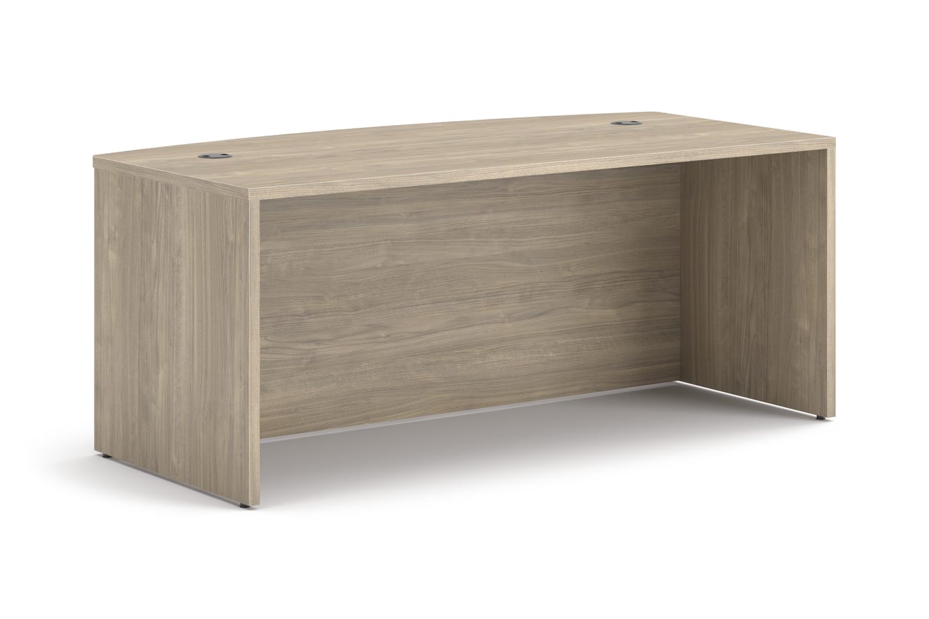 10500 Series desk shell with bow top