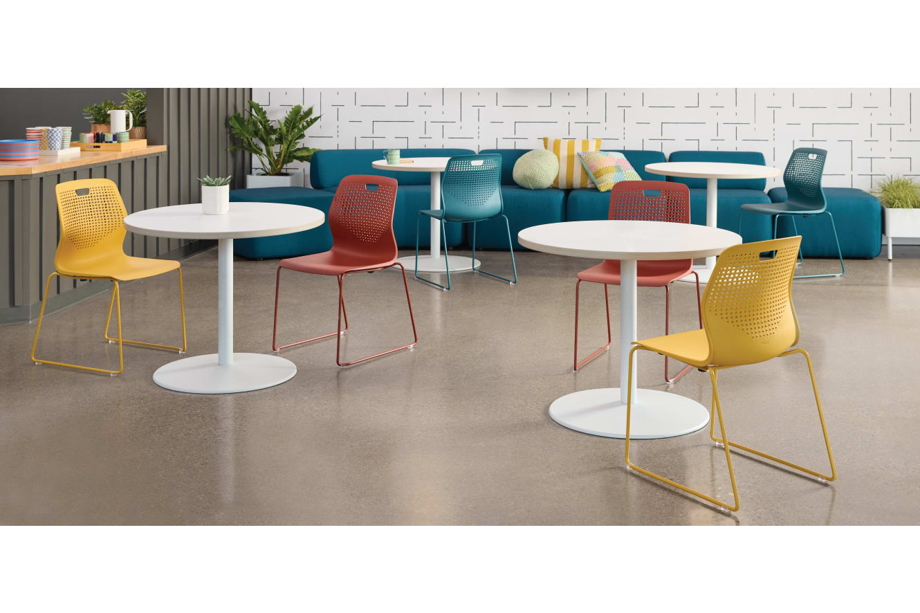 Etch Chairs with Soco Seating