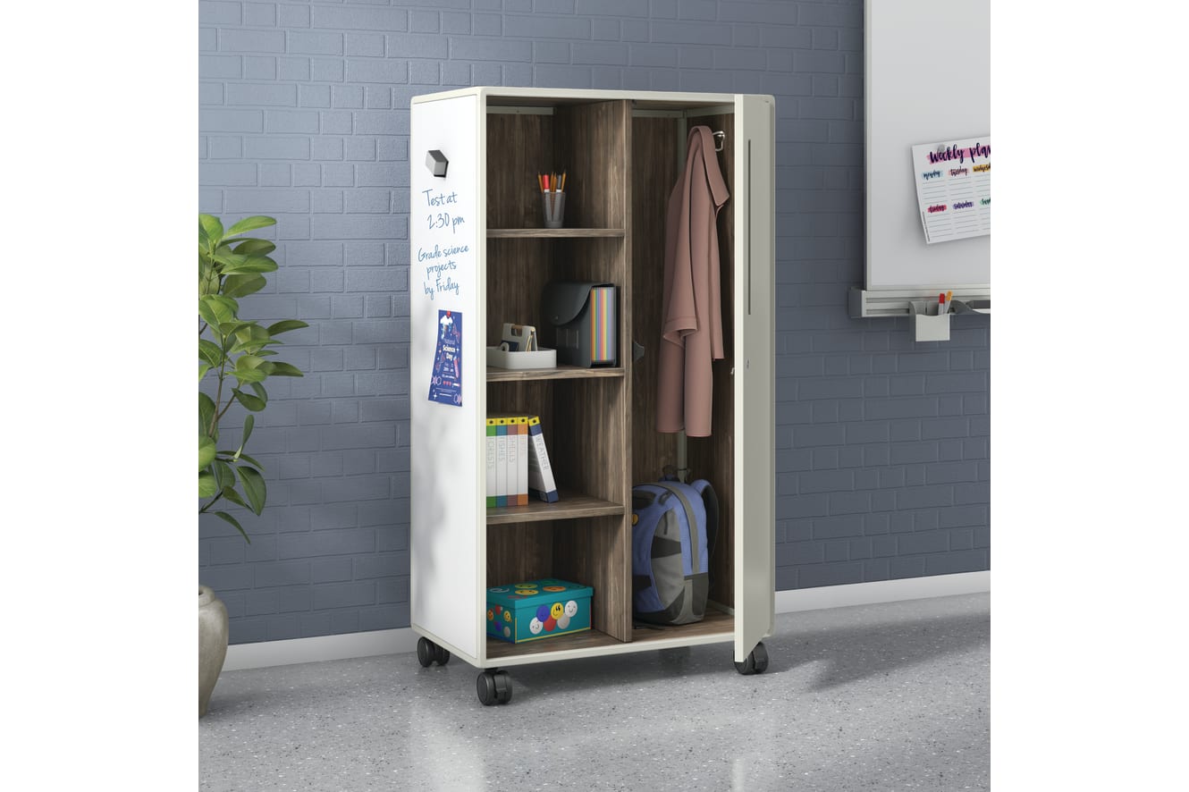 Class-ifi teacher command station with open door.