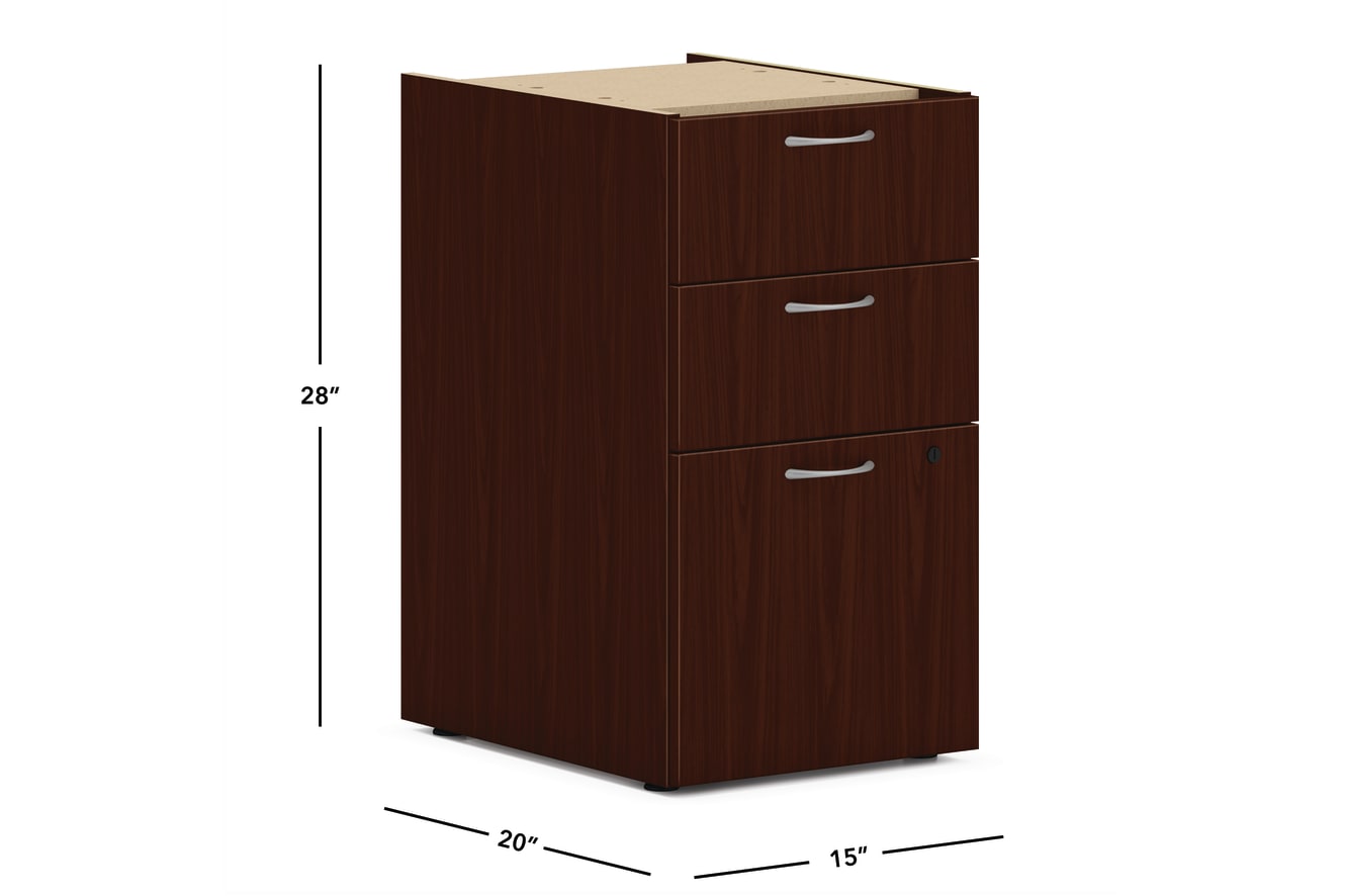 Mod support pedestal in LTM1 Traditional Mahogany