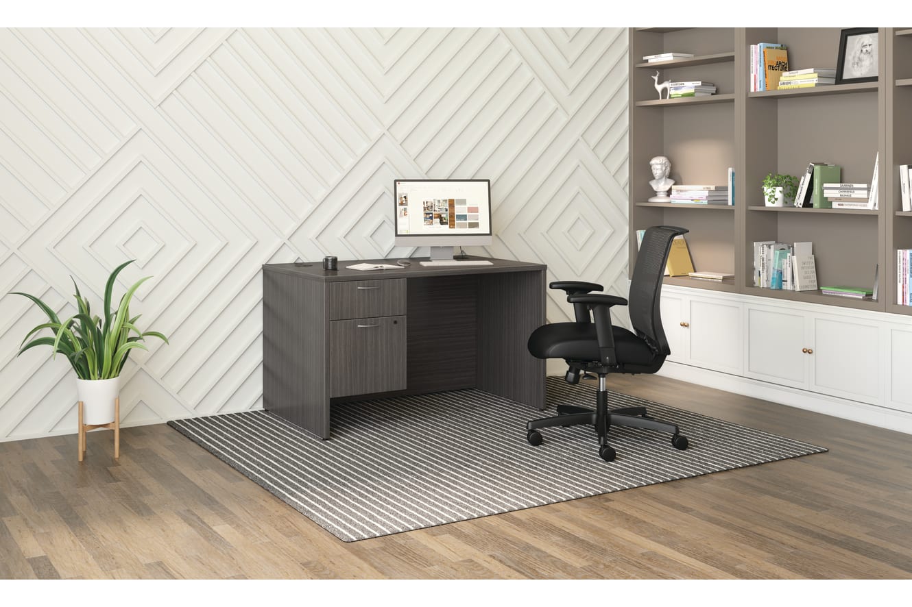 Mod desk with Convergence seating