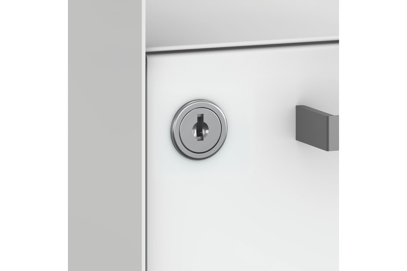 Fuse hanging pedestal lock