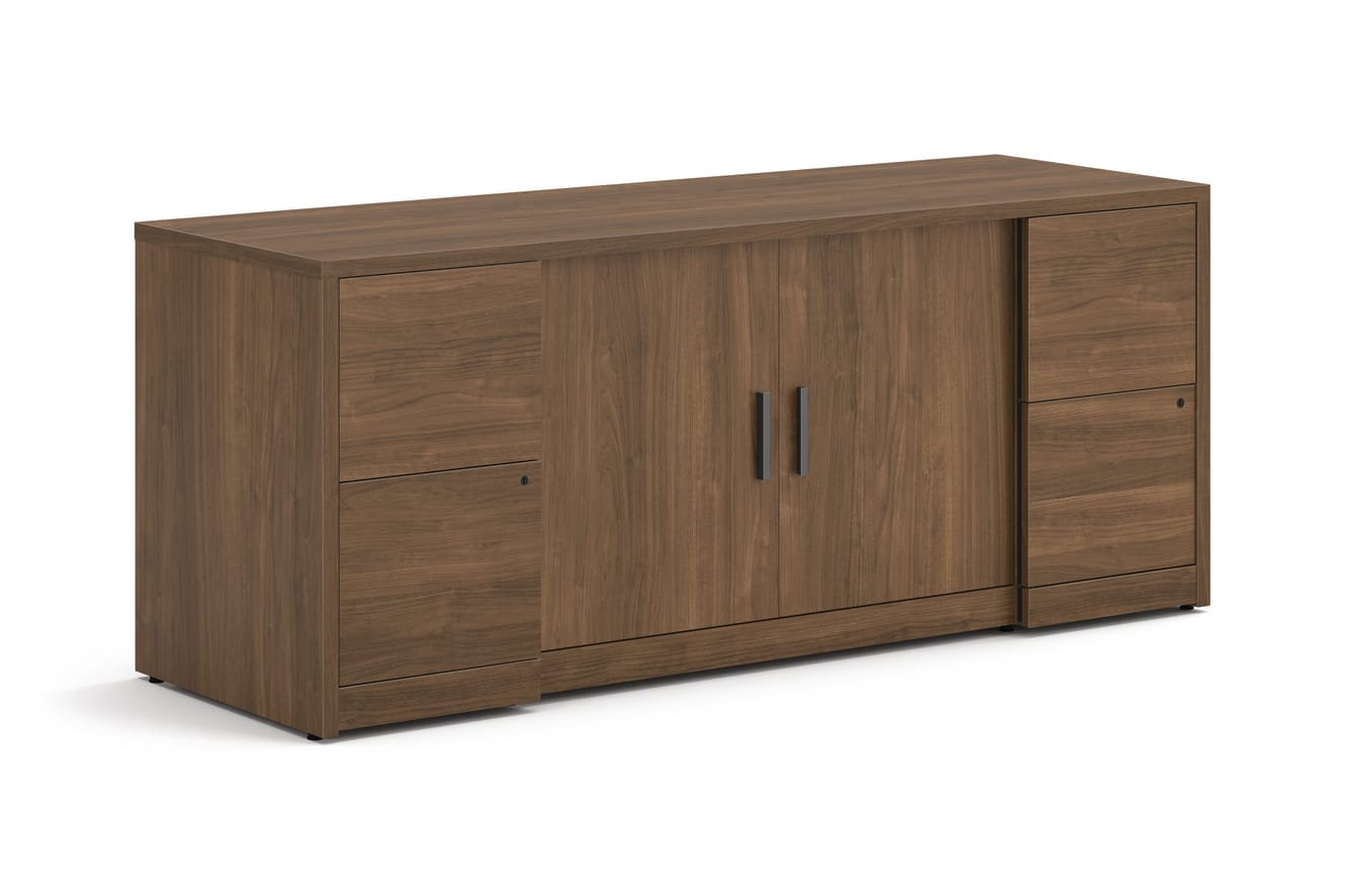 Credenza with doors
