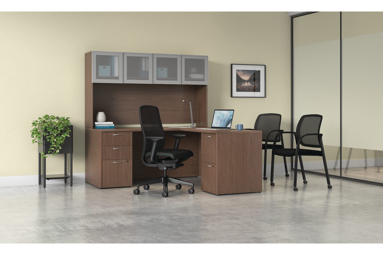 Mod desk with Nucleus task seating and Ignition guest seating.