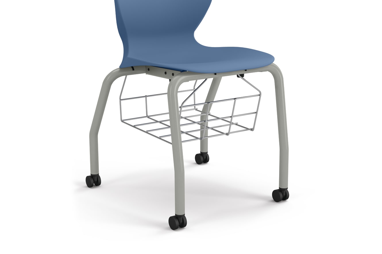 SmartLink Chair, Armless storage basket.