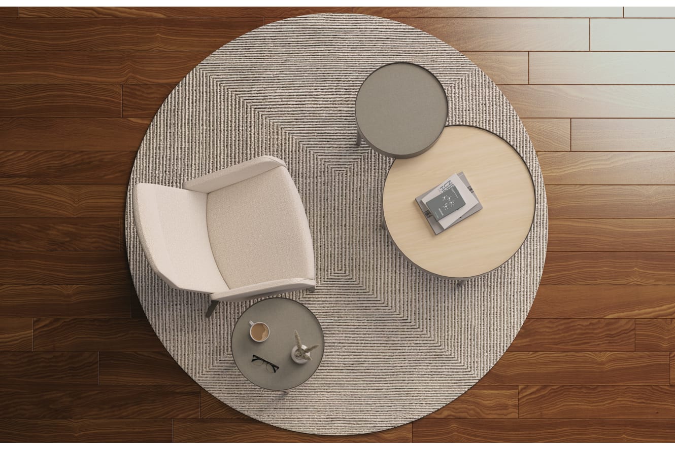 Mav seating with Sculpt Tables.