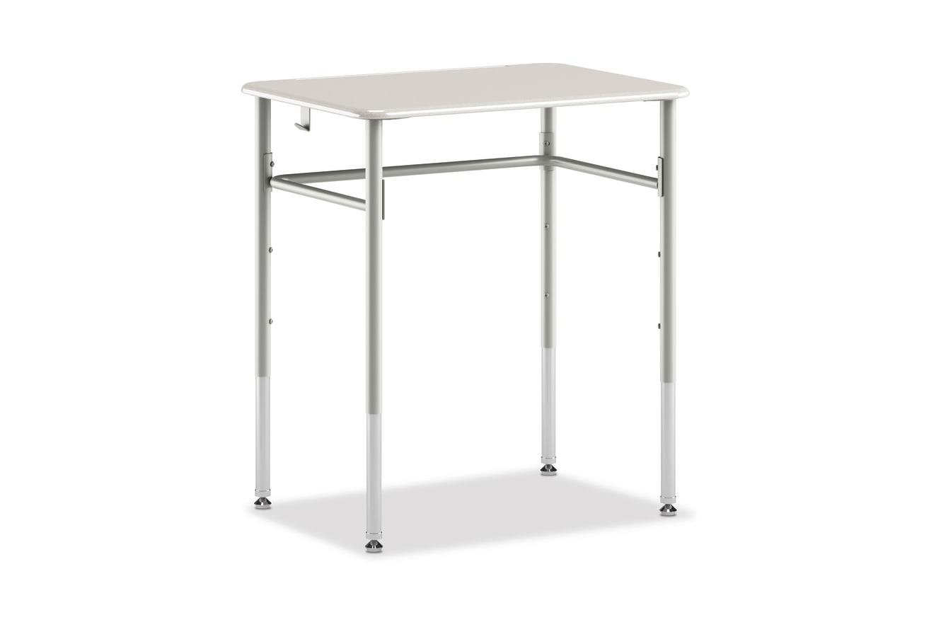 SmartLink Student Desk with the SmartLink Back Pack Hook attached