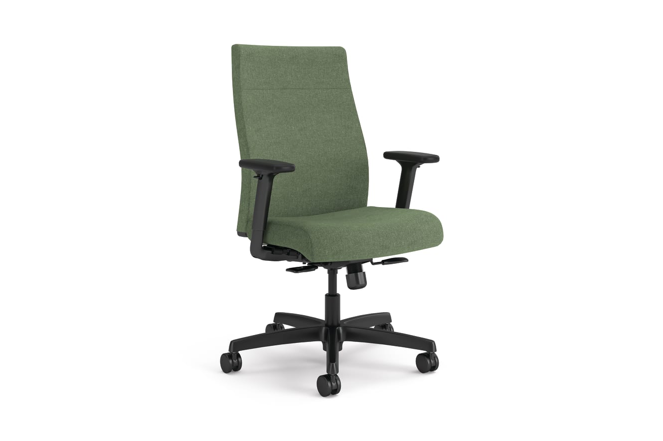Ignition 2.0 Upholstered Mid-Back Task Chair