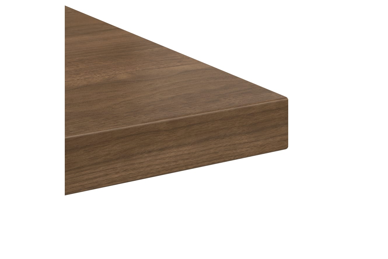 HON desks flat edge in Pinnacle.