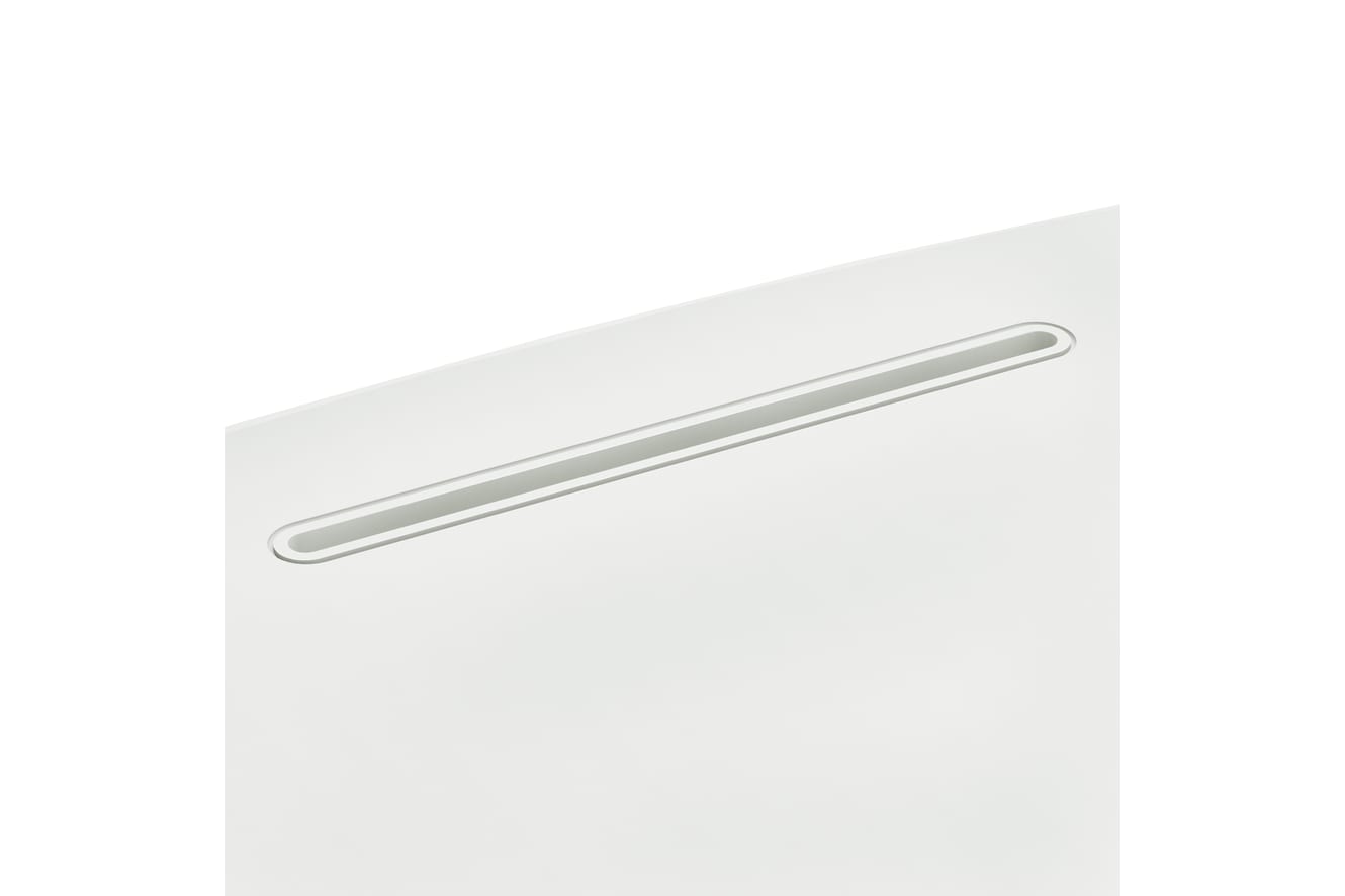 Coordinate desktop riser device tray