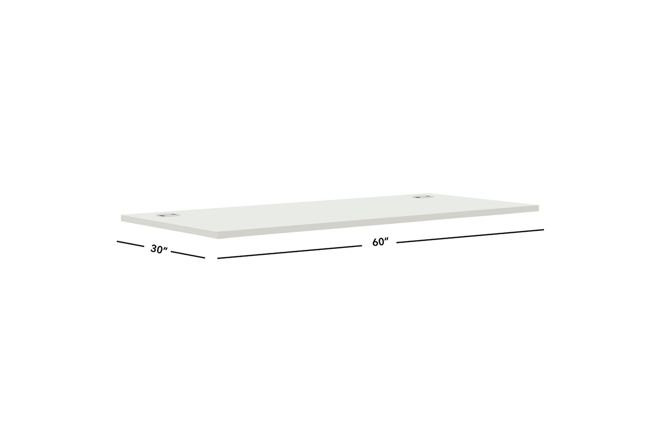 Voi worksurface in Designer White