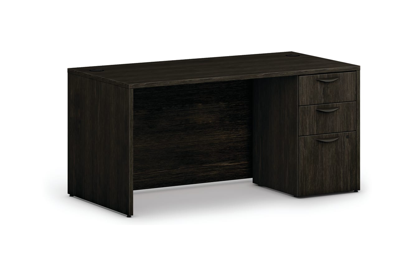 Mod  Desk with Box/Box/ File Pedestal
