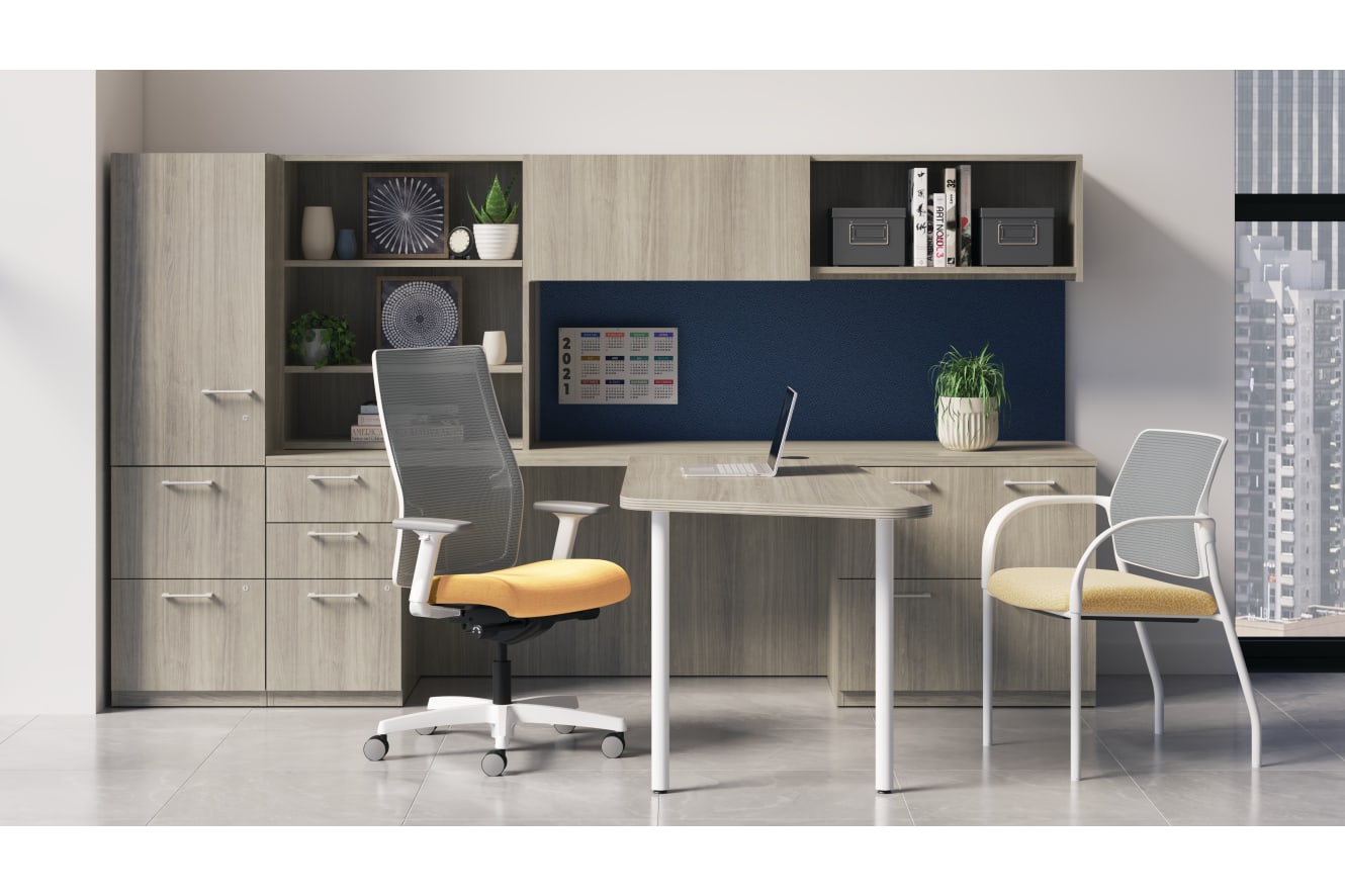 Concinnity Desking with Ignition Seating.