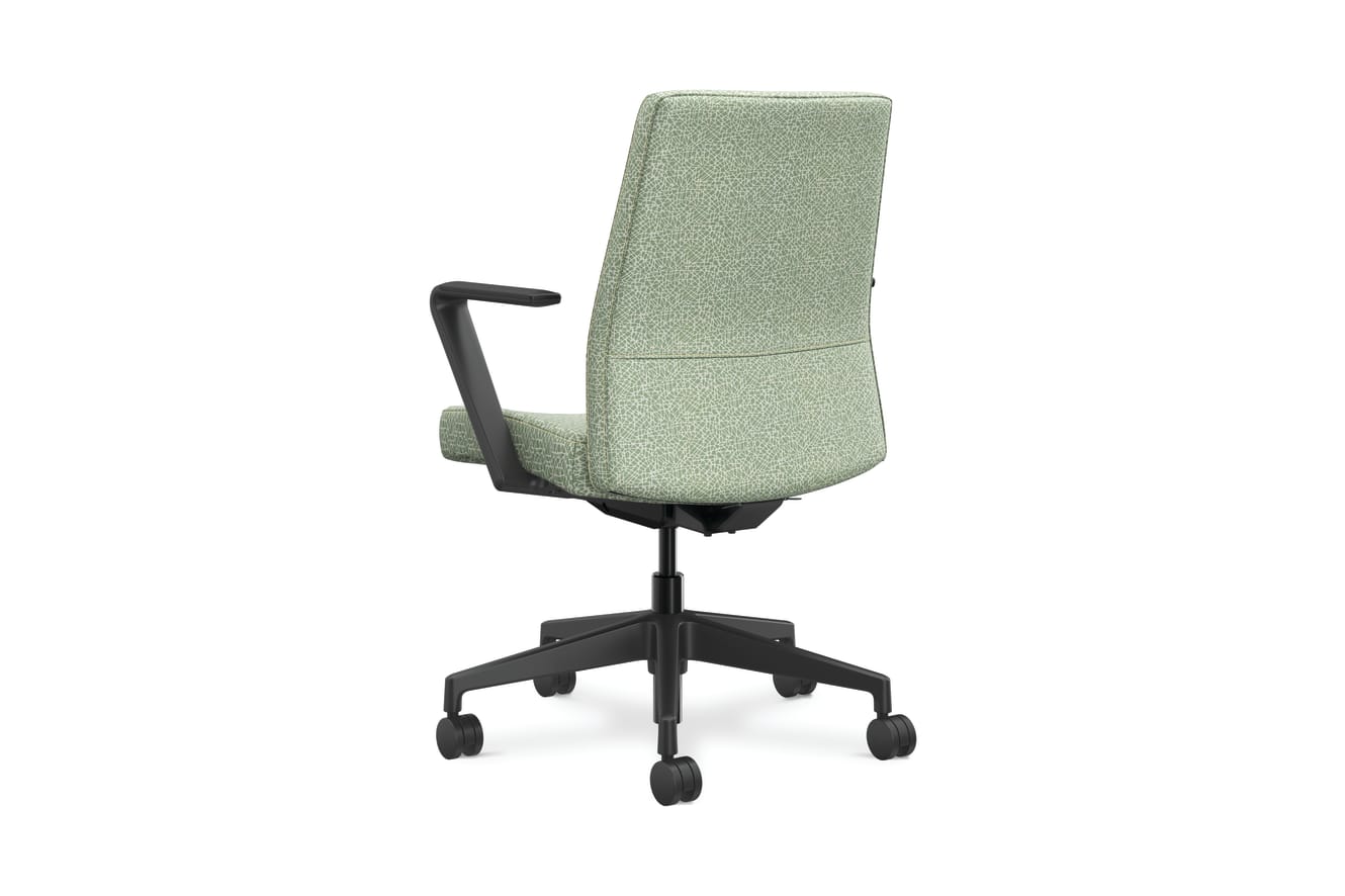 Cofi managerial back chair with solid stitch