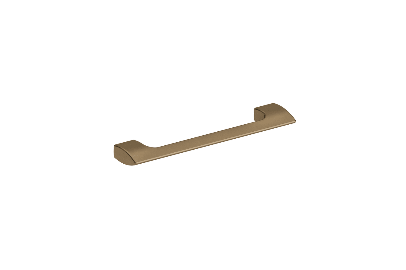 HON desks triangle bar pull in pyrite.