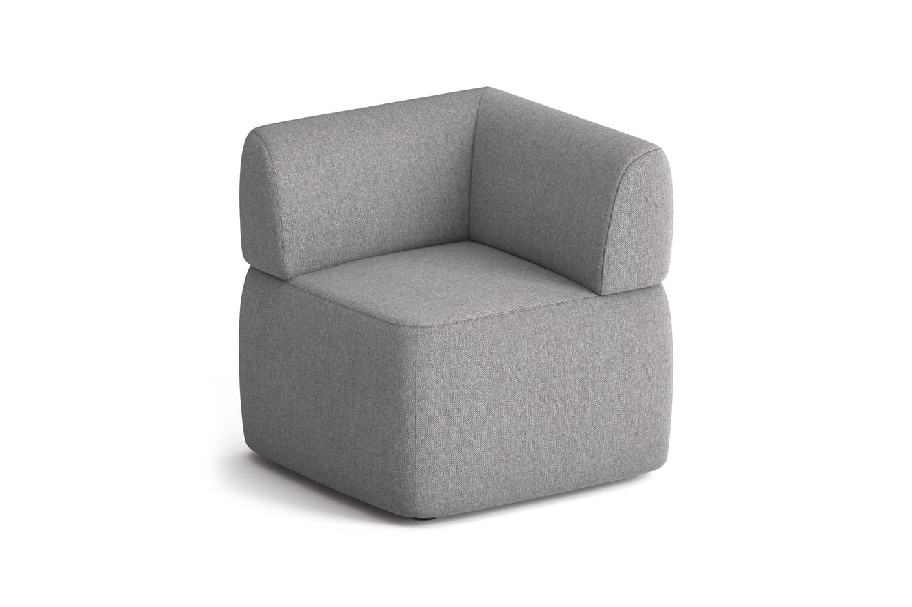 SoCo Square Corner Seat with Back