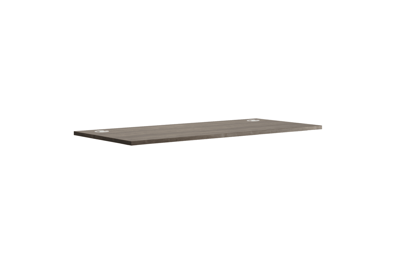 Voi worksurface in Florence Walnut