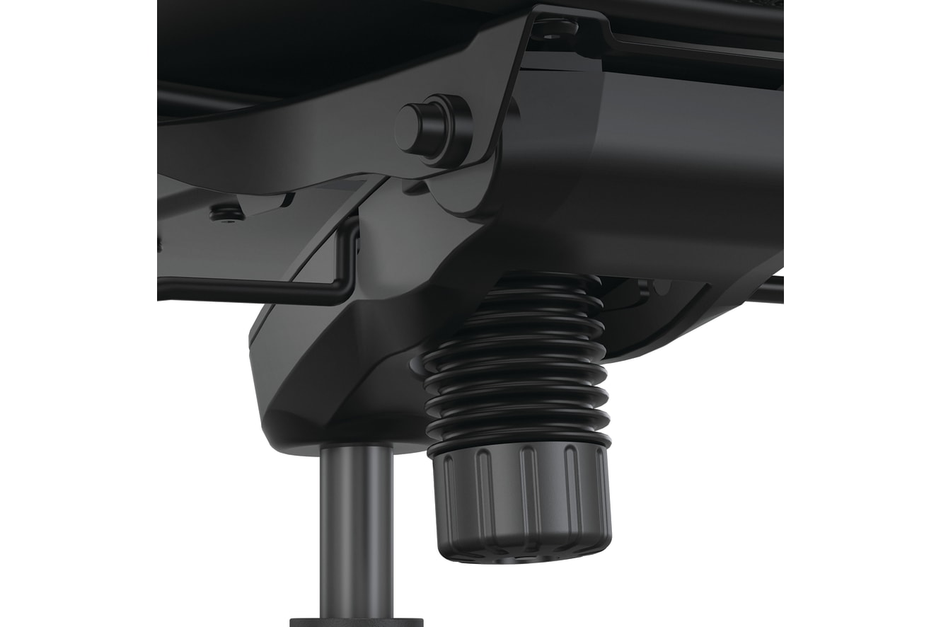 Wave chair control lever