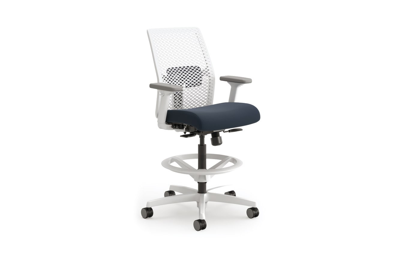 Ignition task low-back stool