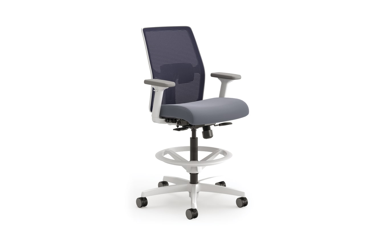 Ignition task low-back stool