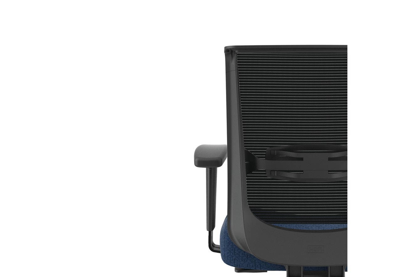 Convergence mesh task chair in Navy