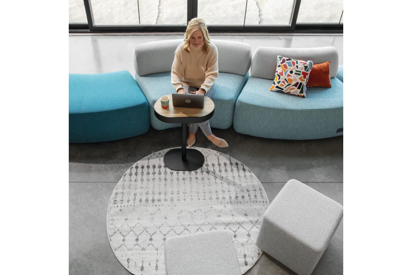 SoCo with Sculpt table and Flock seating.