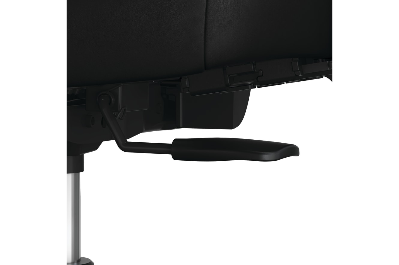 Convergence chair control lever