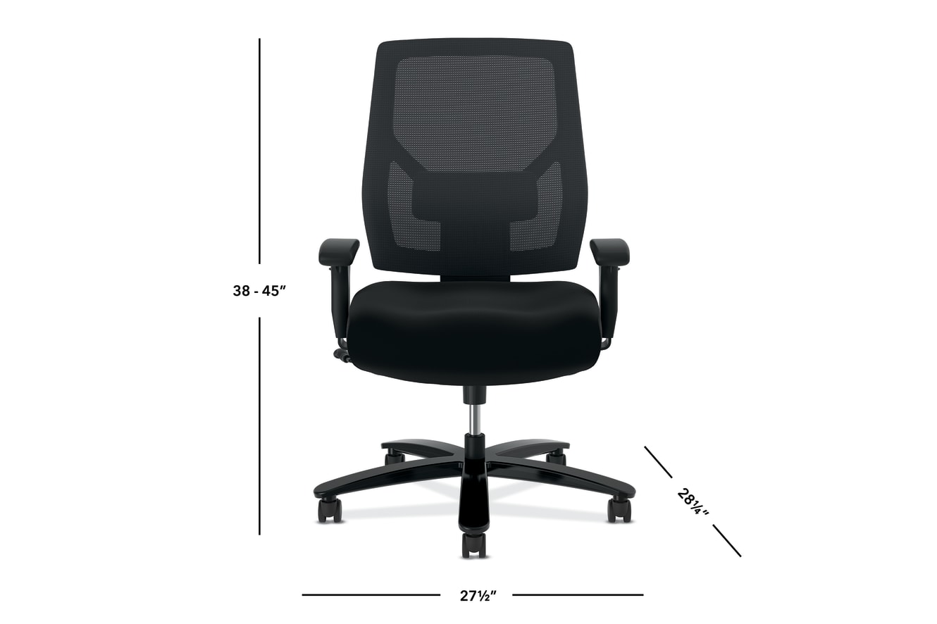 Crio task chair in Black