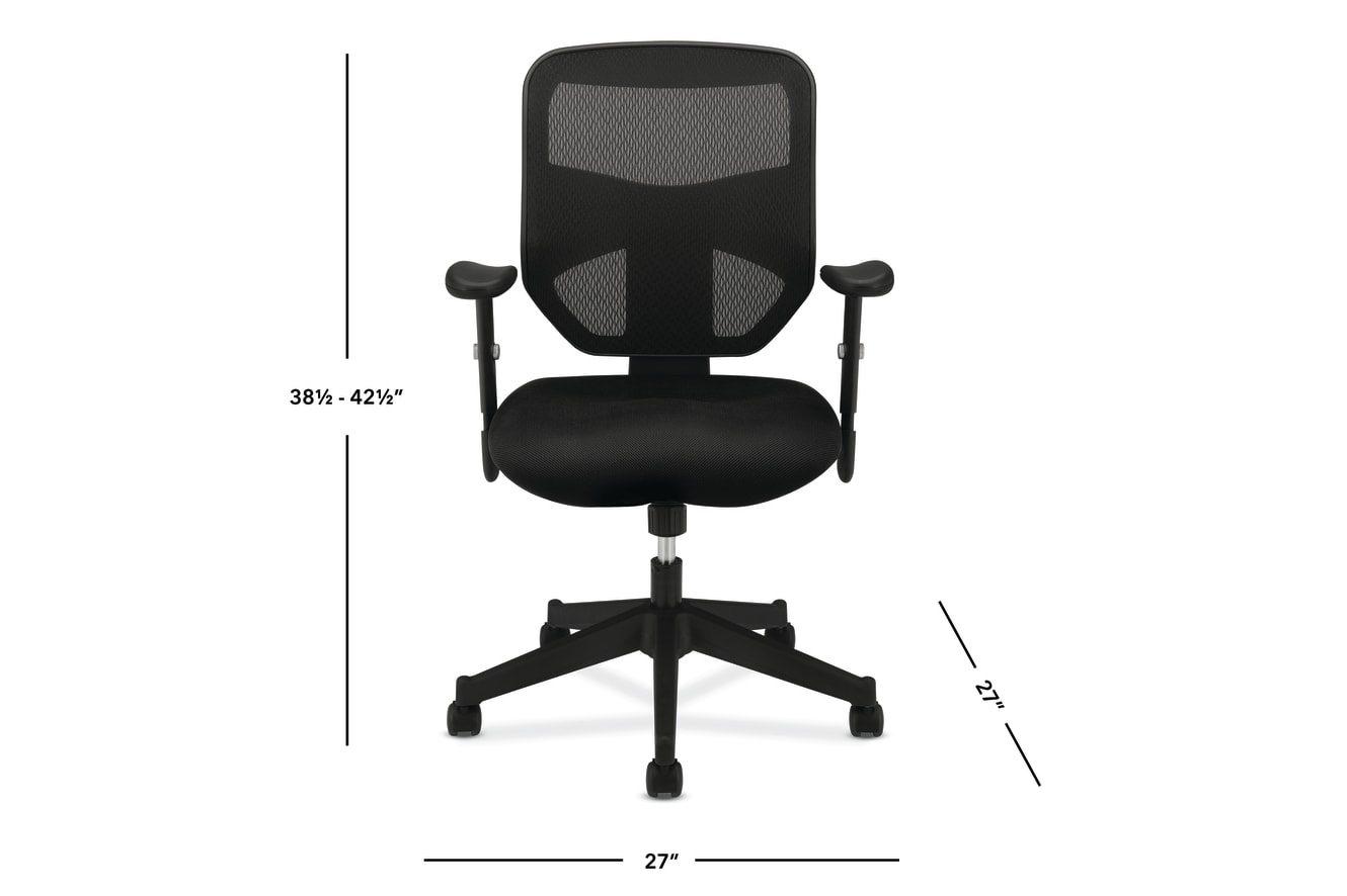 Prominent task chair in Black