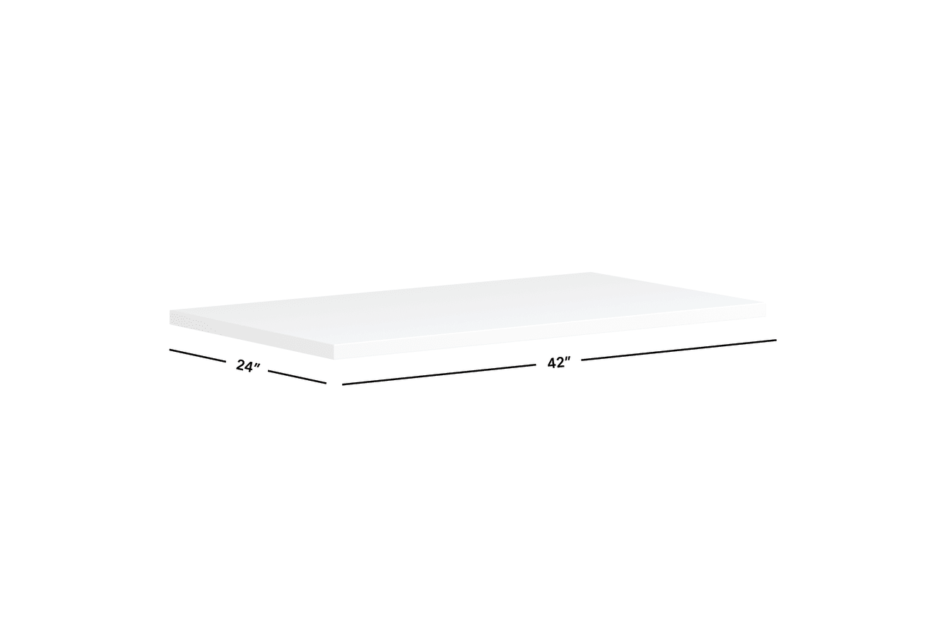 Coze worksurface in LDW1 Designer White