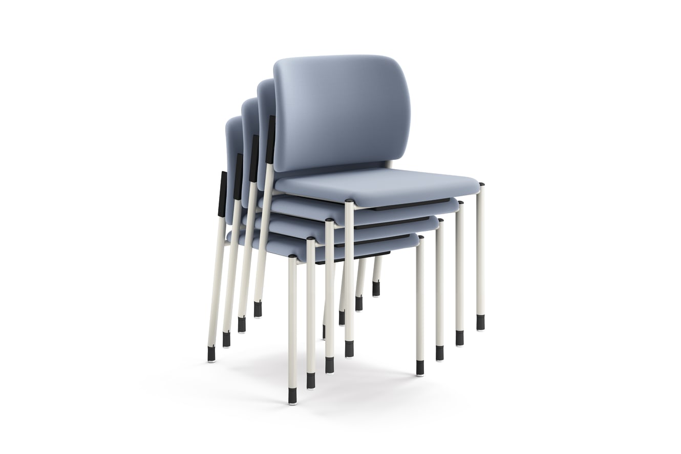 Stackable Guest Chair Armless