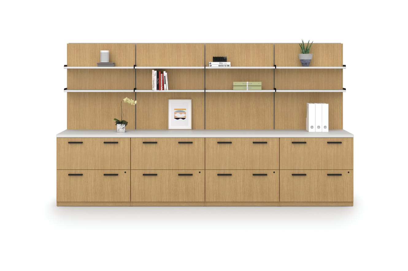 Concinnity storage with Workwall tiles