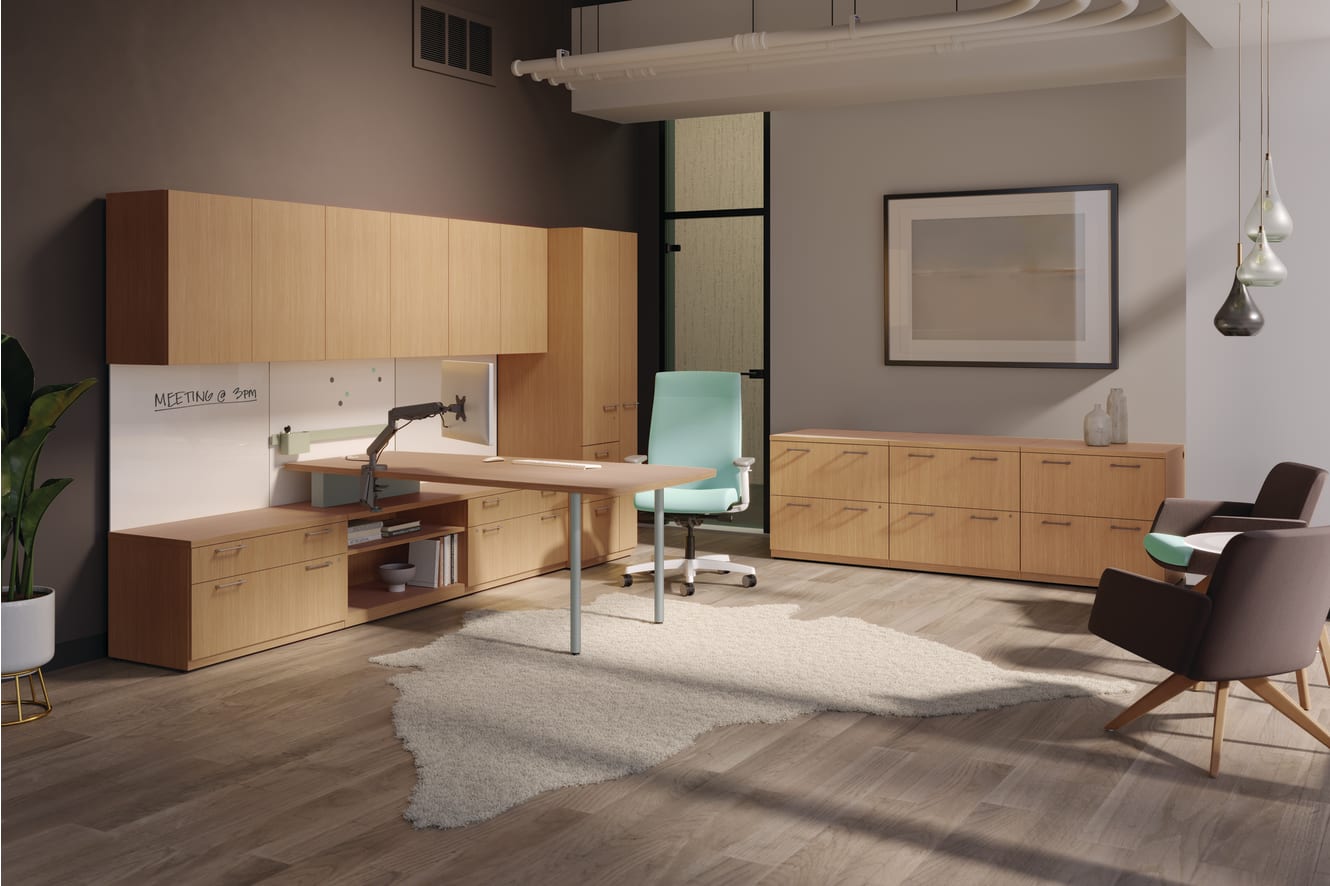 Concinnity desking with Ignition and Mav Seating.
