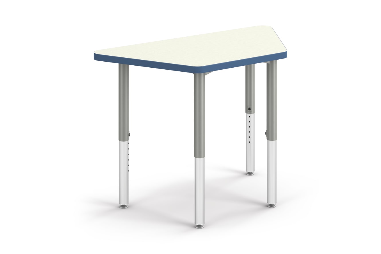 Build Trapezoid student desk with Baltic edge
