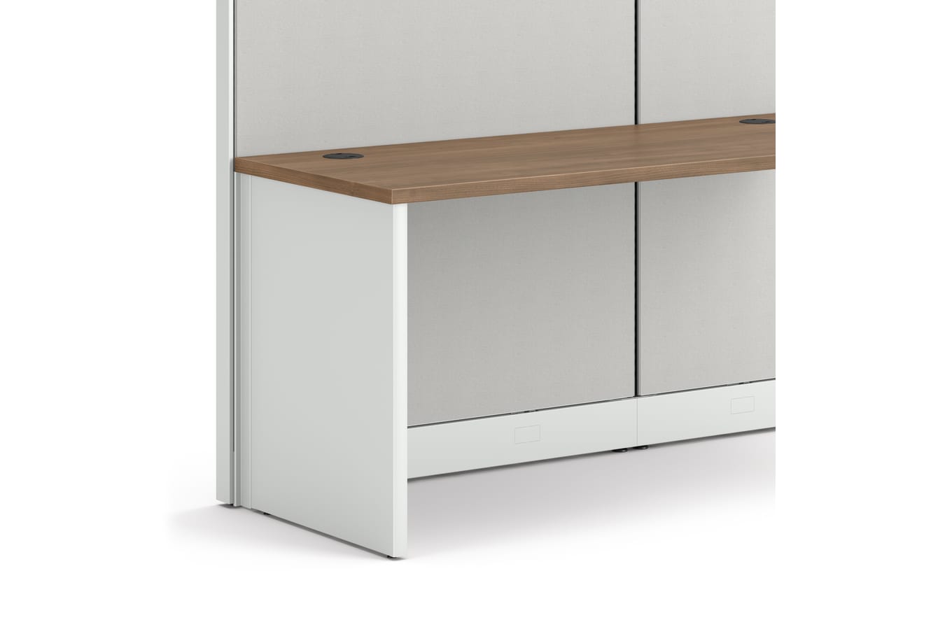 End panel support