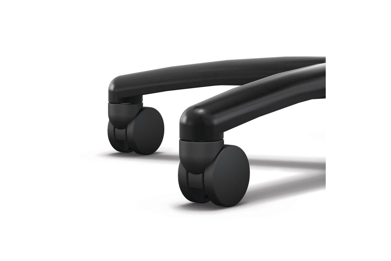 Wave chair wheels