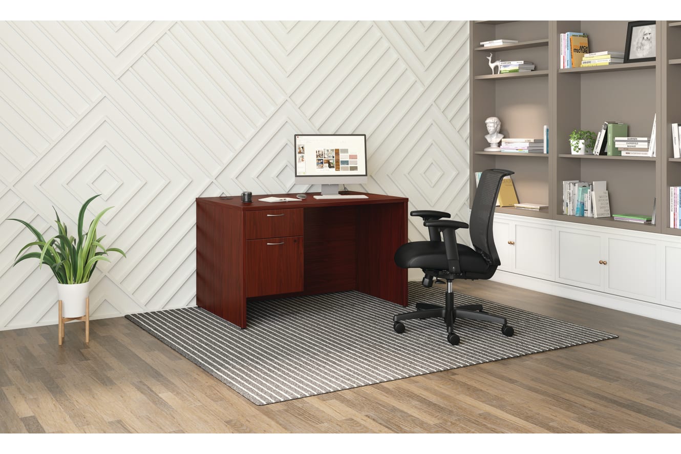 Mod desk with Convergence seating