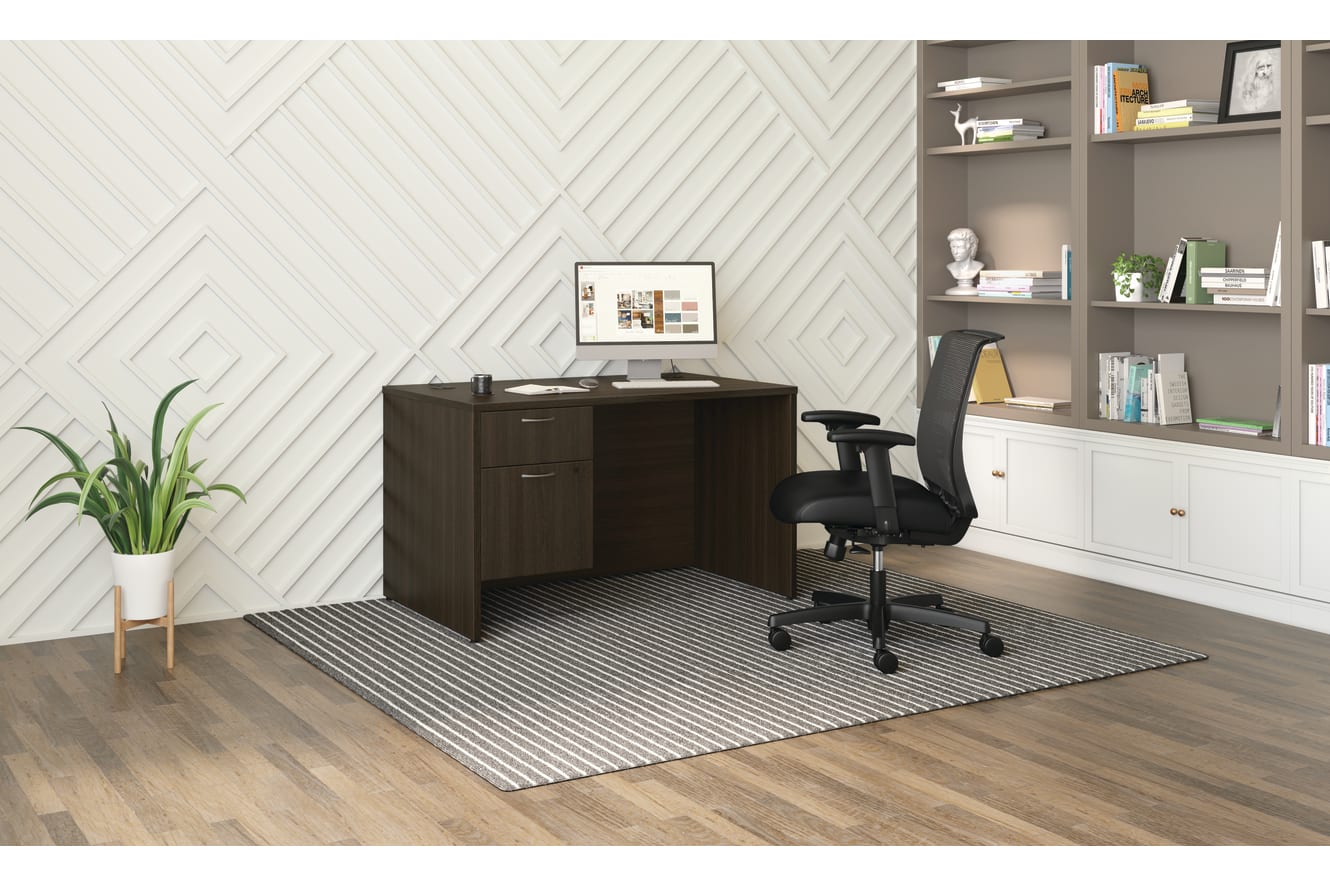 Mod desk with Convergence seating